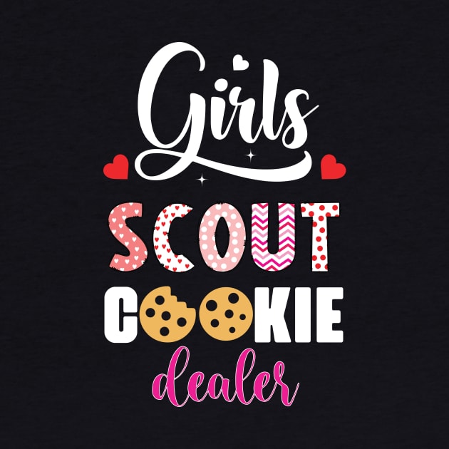 Cookie Dealer Scout for Girls Funny Scouting Family Matching by MarkonChop